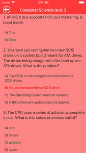 Computer Science Quizzes screenshot 4