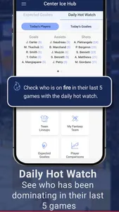 Center Ice Hub – Hockey Stats screenshot 5