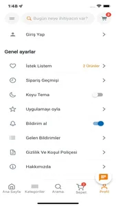 BiSipariş screenshot 4