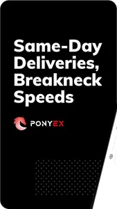 PonyEx: Same-Day Delivery screenshot 0