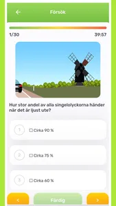 Körkortsfrågor 2021 - Körkort screenshot 2