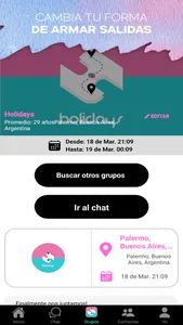 Holidays App screenshot 2