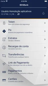 BKNBank screenshot 2