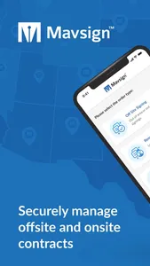 Mavsign: Offsite Contracts screenshot 0