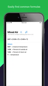HVAC Formulas Tech Calculator screenshot 1