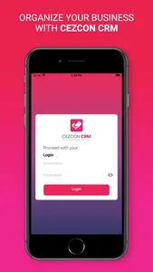 Cezcon CRM screenshot 0