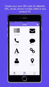 QR code reader and generator+ screenshot 1