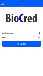 BioCred screenshot 0