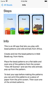 AR Beads - Wild animals screenshot 1