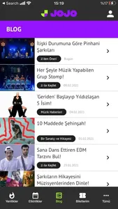 JoJo - Kültür Sanat Eğlence screenshot 1