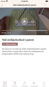 Min strikkejournal screenshot 1