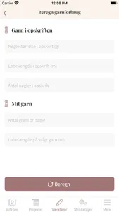 Min strikkejournal screenshot 3