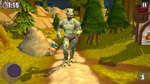 Scary Lizard Monster Man 3D screenshot 2