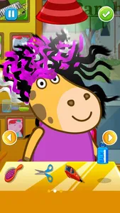 Hair Salon Hippo Fun Game screenshot 4