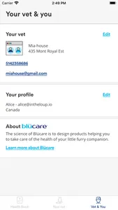 Blucare App screenshot 4