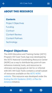 HIV Care Tools screenshot 1