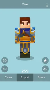 skins for Minecraft AR screenshot 2