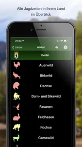 Jagdzeiten.de Premium App screenshot 1