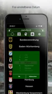 Jagdzeiten.de Premium App screenshot 7