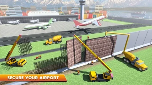 Airport Wall Construction screenshot 3