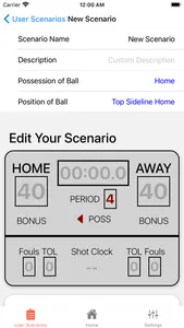 Basketball Scenarios Pro screenshot 3