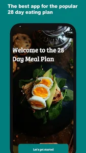 28 Day Eating Plan screenshot 0