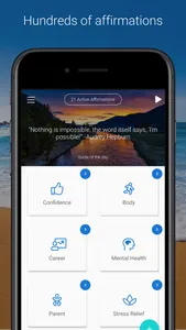 Affirmations Daily - Positive screenshot 1