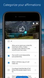Affirmations Daily - Positive screenshot 2