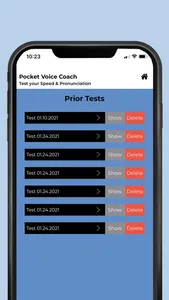 Pocket Voice Coach screenshot 1