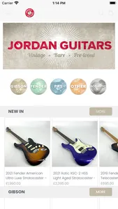 Jordan Guitars screenshot 0