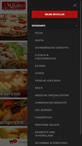 Milano Pizza Service screenshot 2