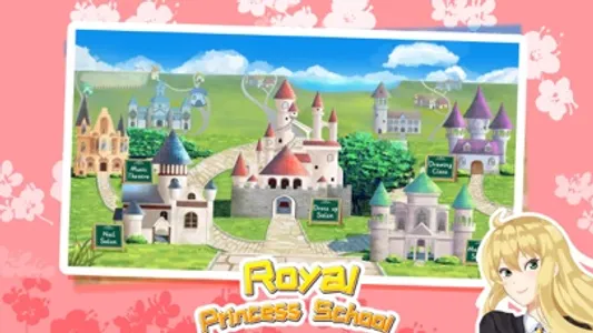 Royal Princess School Game screenshot 0