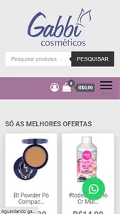 Gabbi Cosméticos screenshot 0