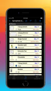 Electrical Listbuilder screenshot 4