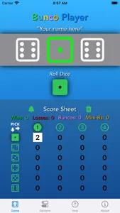 Bunco Player screenshot 0