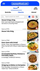 momentfood screenshot 5