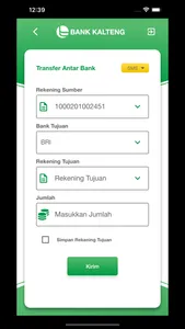 Bank Kalteng SMS Banking screenshot 5