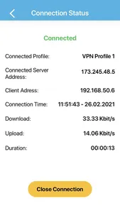 Berqnet VPN screenshot 1