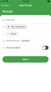 FinApp - Finanças Pessoais screenshot 1