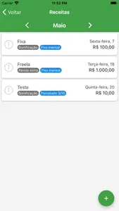 FinApp - Finanças Pessoais screenshot 2