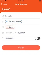 FinApp - Finanças Pessoais screenshot 3