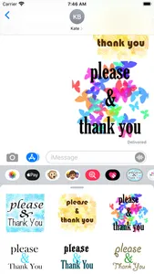 please & thank you stickers screenshot 1