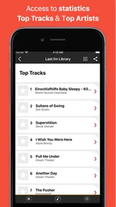 Music Tunes Track screenshot 2