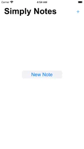 SimplyNotes screenshot 0