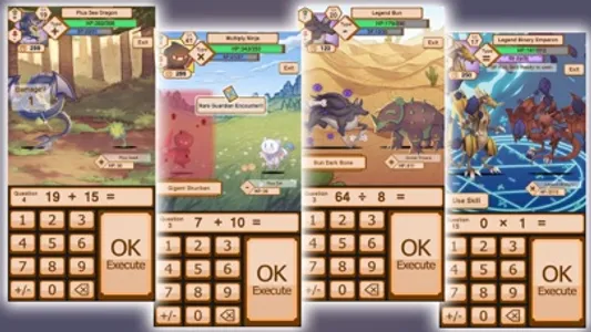 Tales of Phi: Math land Battle screenshot 2