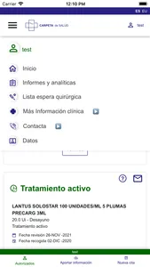 Carpeta de Salud screenshot 2