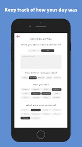 Calm Urge: Self Harm Tracker screenshot 3