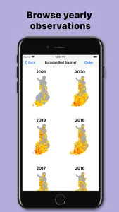 Nature Stats Finland screenshot 2