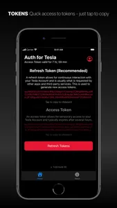 Auth app for Tesla screenshot 1