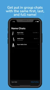 Name Chat screenshot 1